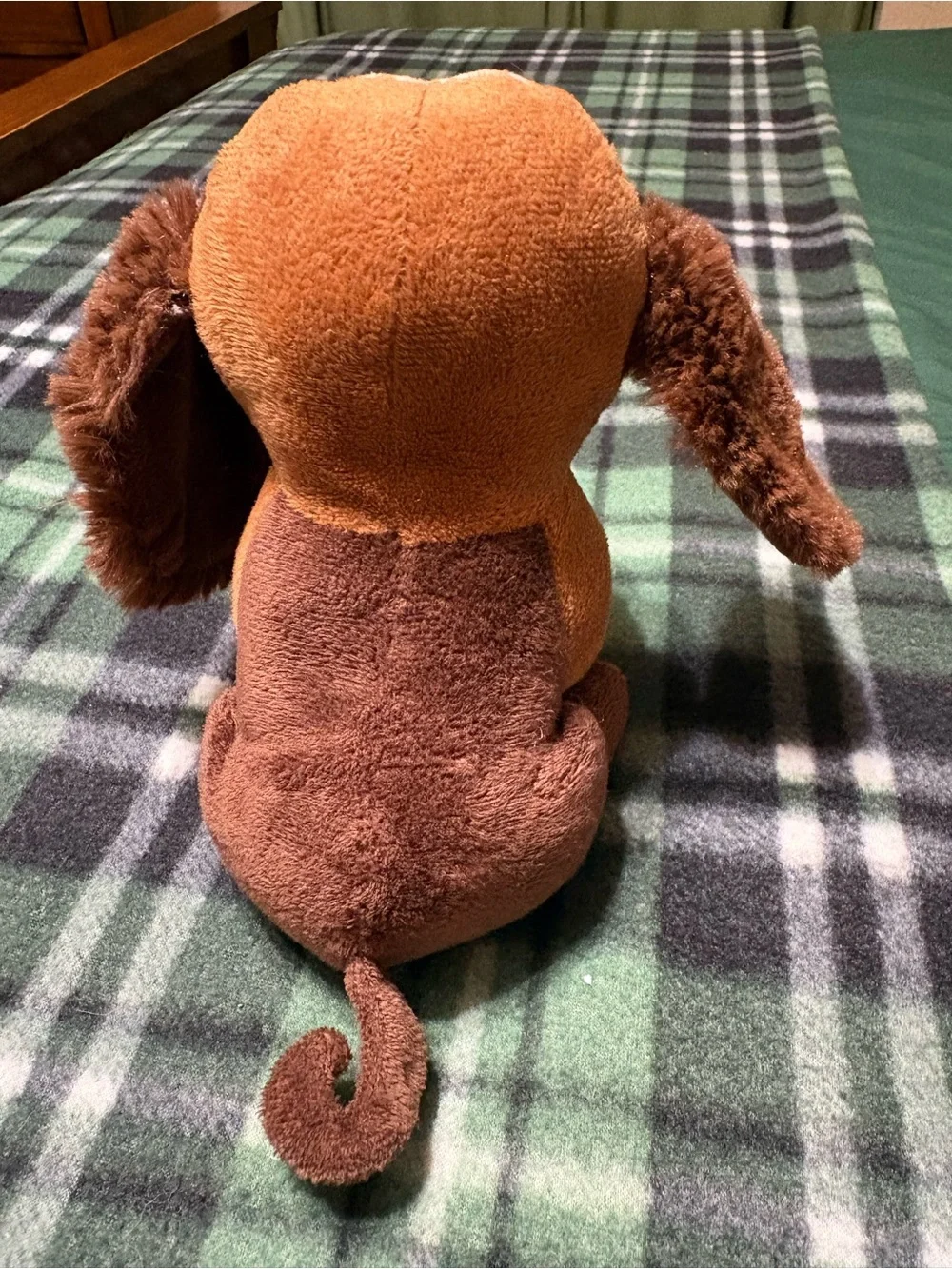 Dan Dee Collectible Plush Brown & White Dog Stuffed Animal - Soft Pet Toy